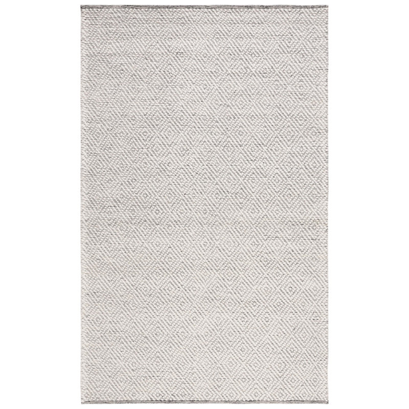 Zahid Hand Woven Geometric Rug, Rectangle 2' x 3'
