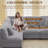 Corduroy 4-piece Sofa-1738216855