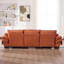 Canapé modulaire modulaire, canapé à assise profonde, canapé en velours côtelé, meubles rembourrés confortables pour salon, appartement, studio, bureau, ayant plusieurs combinaisons-555407960-555407964