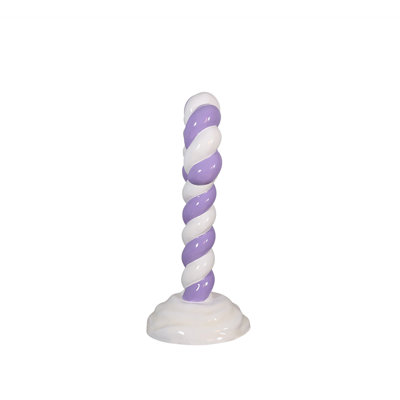 Candy Cane in Snow [Pastel Purple]