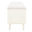 Banc de rangement en bois avec tablettes-1965953449
