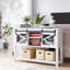 Console en blanc Farmhouse