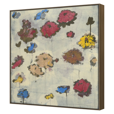 Pop Flowers 2 Print by Maeve Harris