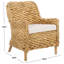 Chaise d'appoint avec coussin Purrl Hyacinth-1044747054