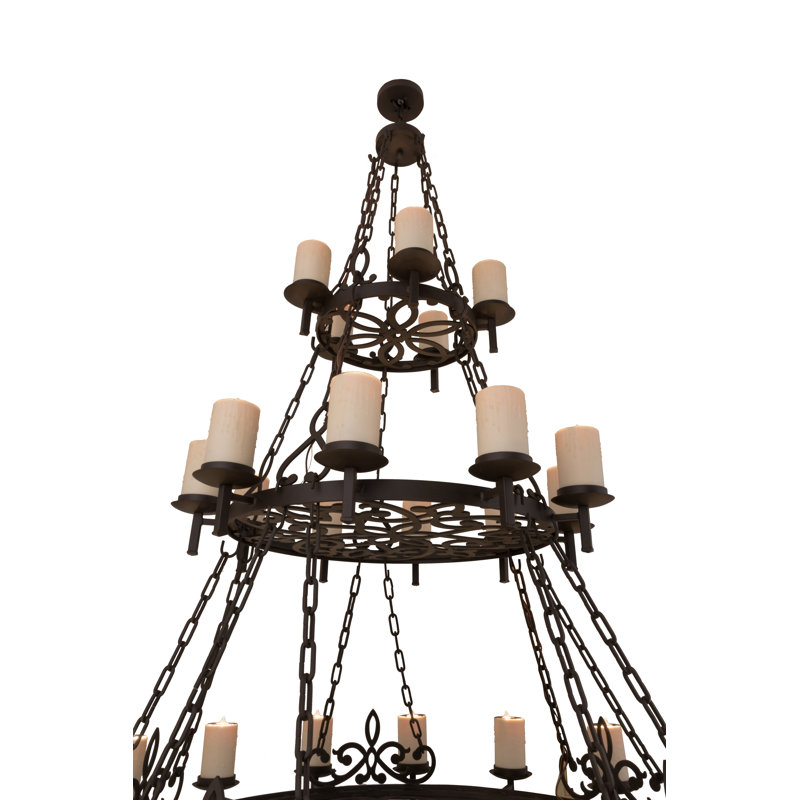 Rustic Lodge 30 - Light Chandelier