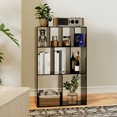Modern minimalist open bookcase