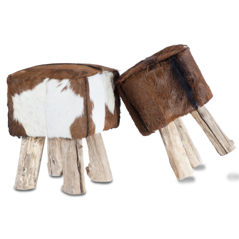 Solid Wood Accent Stool