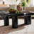 39" Nordic Cloud-Inspired Organic Shape Wooden Coffee Table-1814910235-1814910236