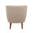 Jeovoni Fabric Accent Chair with Rubberwood Legs-742224966