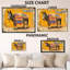 "Burro in a Festival" - Art mural sur toile, "Folk mexicain"-132478676-132478680