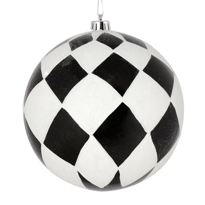 Boule avec ornement de Noël scintillant diamant blanc