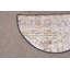 Petit tapis 2,5 pi x 1,5 pi, tapis tissé à plat, tapis neutre beige, tapis turc, tapis rétro