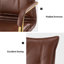 Gedrie Modern Faux Leather Swivel Office Chair-2056179910-2016394841