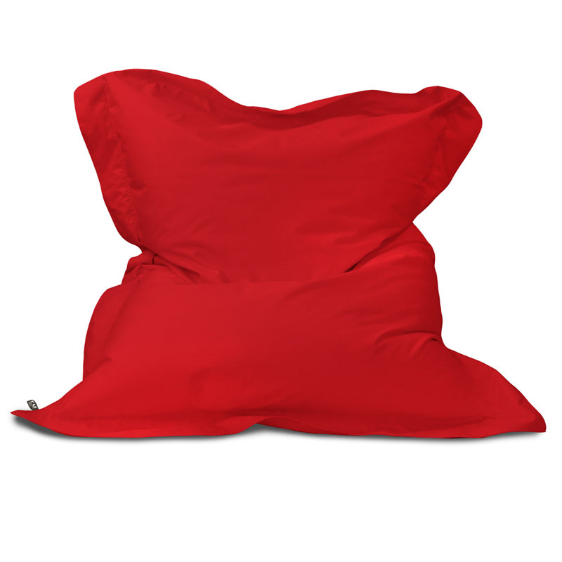 rucomfy Beanbags Giant Indoor/Outdoor Squashy Squarbie Bean Bag. Use as Cushion, Chair or Lounger. Water & UV Resistant 170 x 130cm