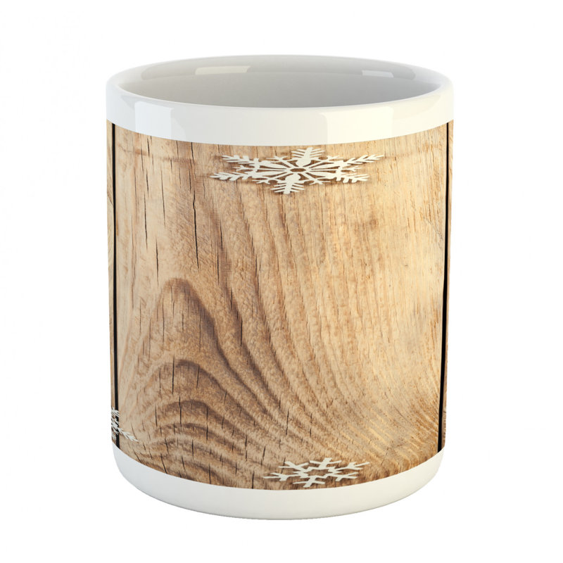 Grande tasse à café flocons
