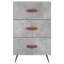 Bursten 40cm W Iron Bedside Table-2000424083