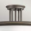 Delatorre Glass Semi Flush Mount