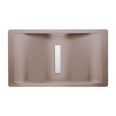 RGX Kitchen Products Wave 13.8 " Rectangular Bathroom Sink