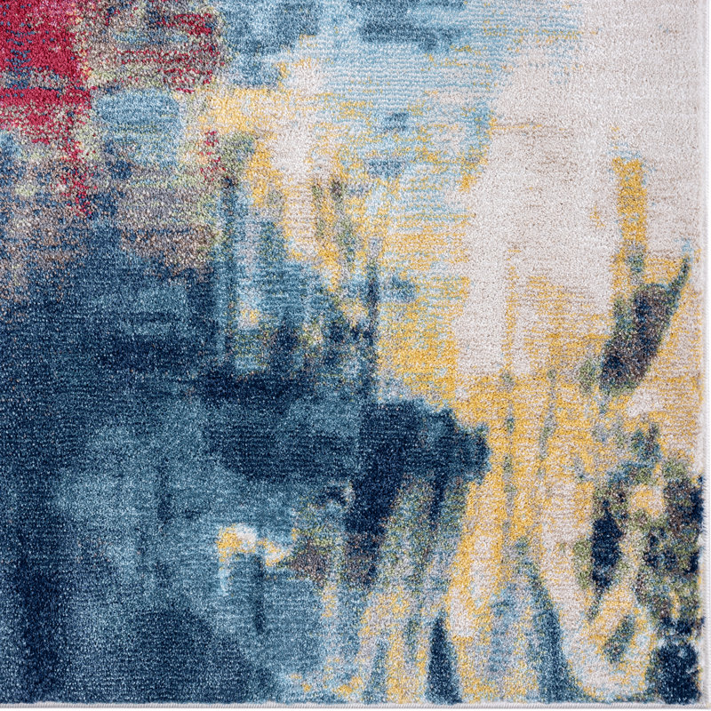 Rethman Performance Abstract Indoor Rug, Rectangle 2' x 3'