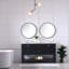 Ensemble de meuble-lavabo double 60 po Bonsai-24949962