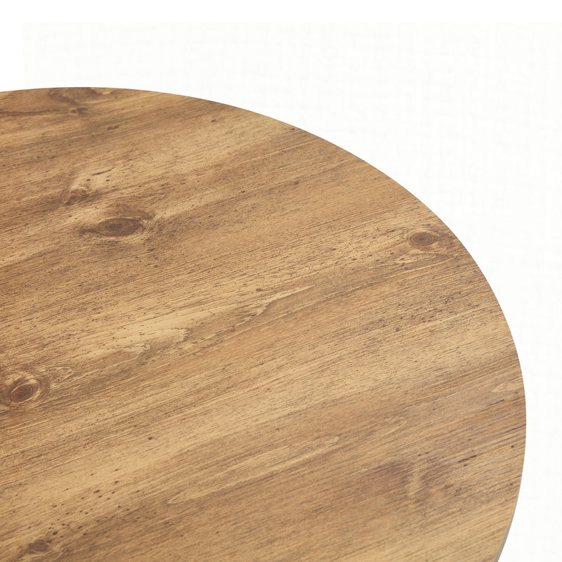 Table basse moderne 27,5 "avec rangement caché, Brun