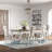 Colchester 6 - Person Extendable Four Leg Dining Set-124174556-124174555