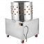 2hp Chicken Plucker Machine, 20inch Turkey De-feather Remover Poultry Stainless Steel Machine 1500w 275r/min Barrel Diameter Heavy Duty Feather Plucking Machine