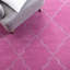 Tapis gris / ivoire en laine touffeté à la main à motif géométrique Carolene-15994435