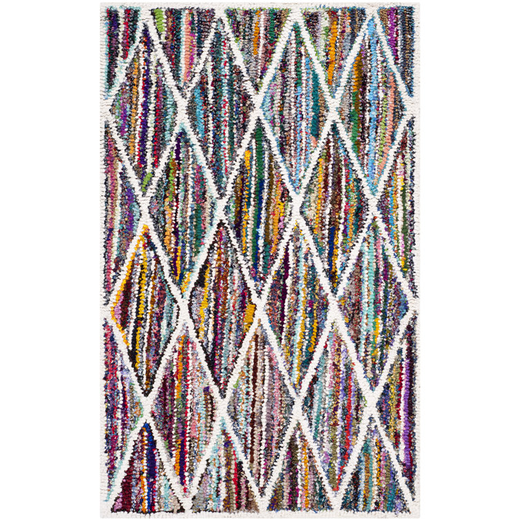 Anaheim Hand Tufted Performance Geometric Rug