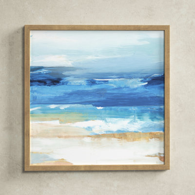 Surface Waves - Picture Frame Painting Print