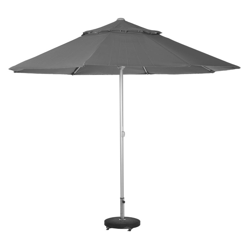 Conerly 330cm Market Parasol, Grey