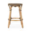 Tobias 24" H Round Rattan And Water Hyacinth Counter Stool-1258030156