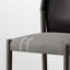 Chaise d'appoint noire à dossier solide (ensemble de 2)-1995436954-1995436952