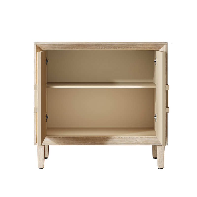 Buffet modulaire 31,5 "Mid-Century, Naturel antique