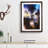 Splatter of Paint in Abstract - Picture Frame Graphic Art Print-55730000-55730001