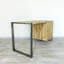 Millsap Solid Wood Top Metal Base Computer Desk
