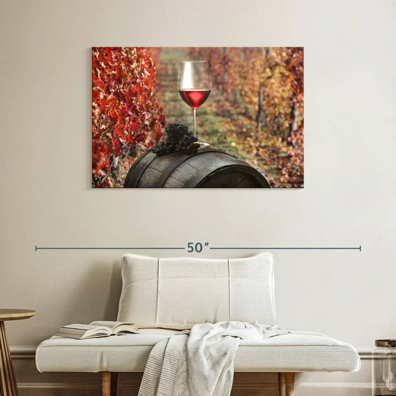 Yarlin Napa County Red Wine, 26" H x 39" W
