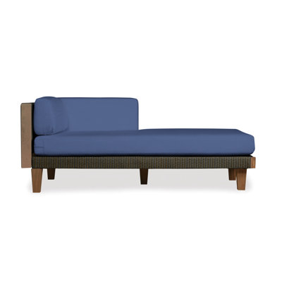 Catalina Outdoor Teak Chaise Lounge