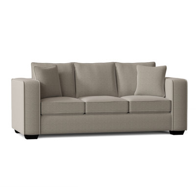 Juliet Upholstered 87 " Plain Weave / Muslin Sofa Bed