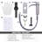 Centerset Single-handle Bathroom Faucet with Drain Assembly-82612561