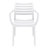 Melissus Stacking Patio Dining Armchair-110883615