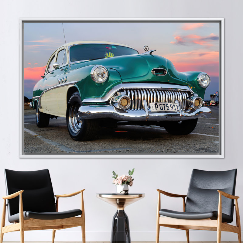 Print on Canvas, 20 cm H x 30 cm W, White Floater Framed