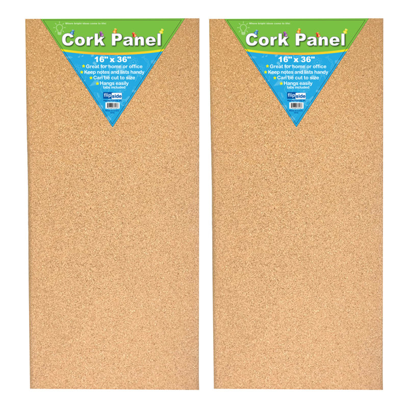 Wall Cork Small - 2' - 4' Chalkboard