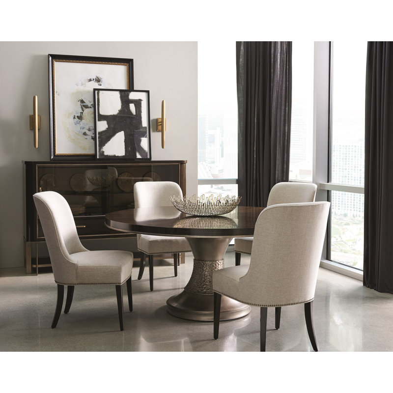 Streamline Fabric Armchair