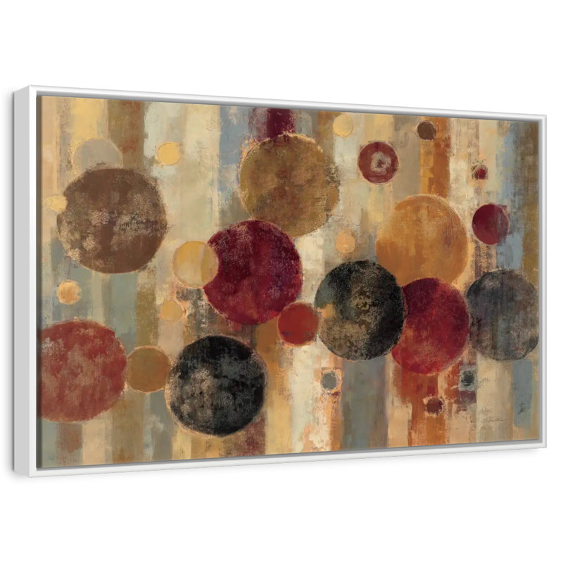 Pendulum, Floating Frame White, 43" X 29"