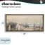 Cadre flottant White Moon Over Ocean, design par Patricia Pinto-175030673-175030672
