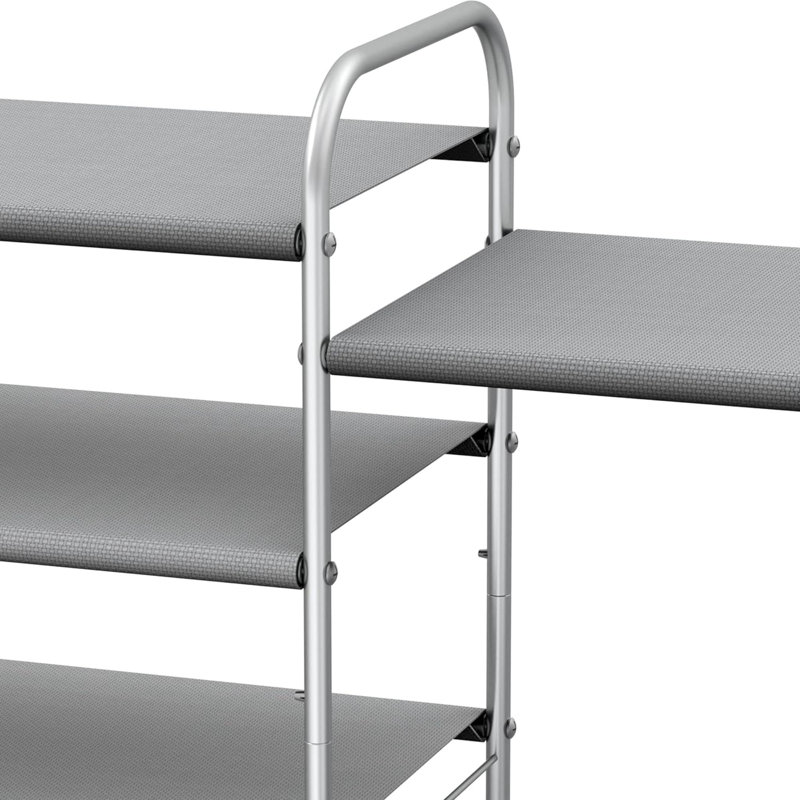 9 paires d'accents, Gris, 20,9 po H x 26,8 po L x 11,2 po P