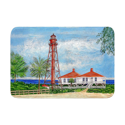 Sanibel Lighthouse, FL Bath Mat