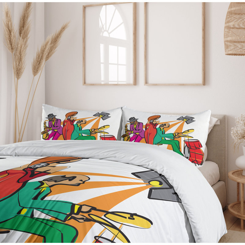 Modern & Contemporary Polyester Duvet Cover