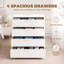 Solid Wood Square Accent Cabinet